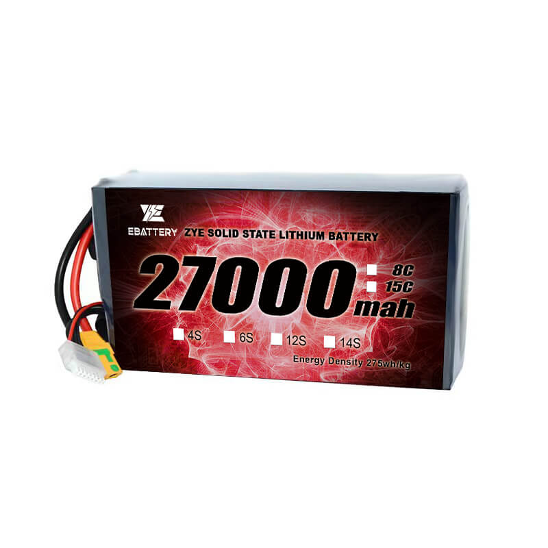 Li با چگالی انرژی بالا HV State State 27000mAh باتری