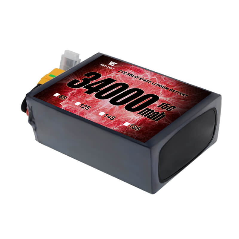 Li HV 34000mah 24s باتری حالت جامد