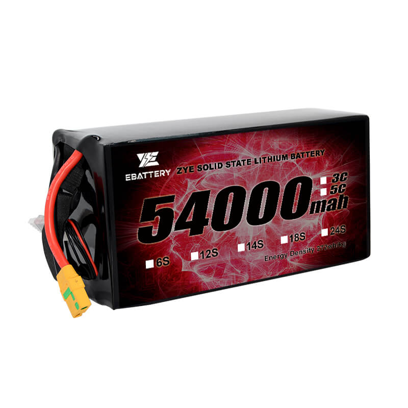 Li HV 54000mah 14s باتری حالت جامد