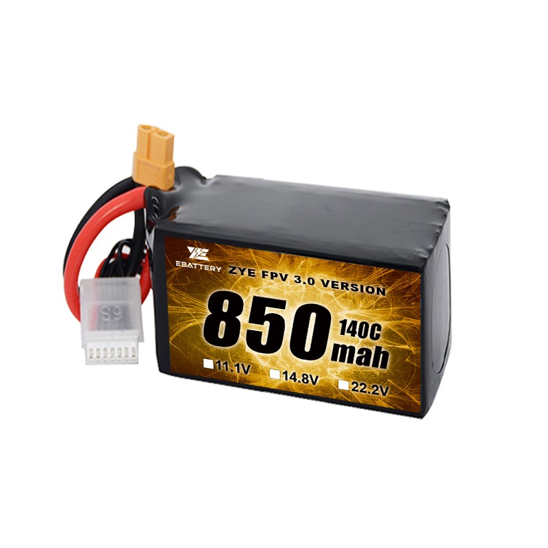 باتری لیپو FPV 850mah 1100mah 1300mah 1500mah